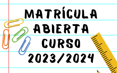 Abierto periodo de pre-inscripción Escuela Infantil «El Castillo» curso 2023-2024