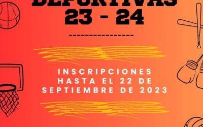 Abierto Plazo Inscripción Actividades Deportivas Comarcales (curso 2023/2024)